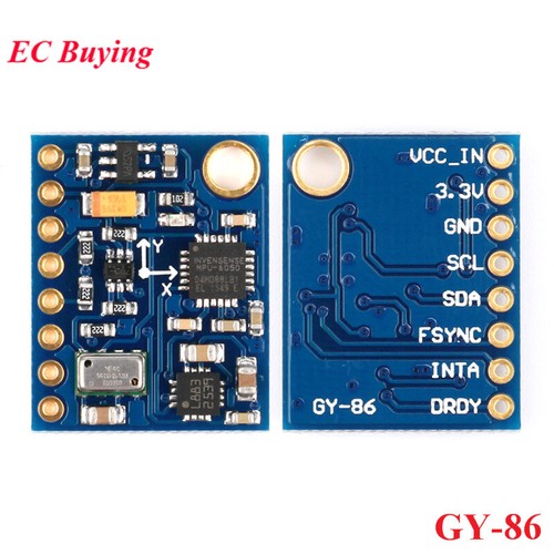 GY-86 Flight Control Sensor Module 10DOF MS5611+HMC5883L+MPU6050 IC2 MWC 3-5V