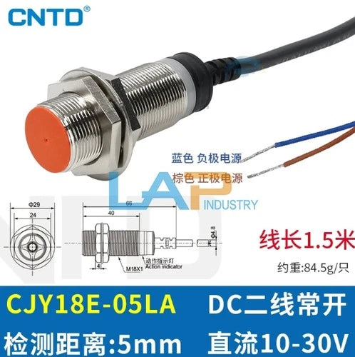 1PCS  CJY18E-05LA Proximity switch sensor 10-30VDC