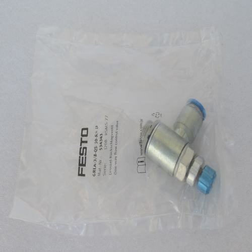 1 pcs FESTO GRLA-3/8-QS-10-RS-D 534343 Throttle valve