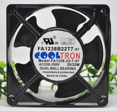 1PC  220V 25/22W 120mm AC cooling fan FA1238B22T7-97 120*120*38MM 12038