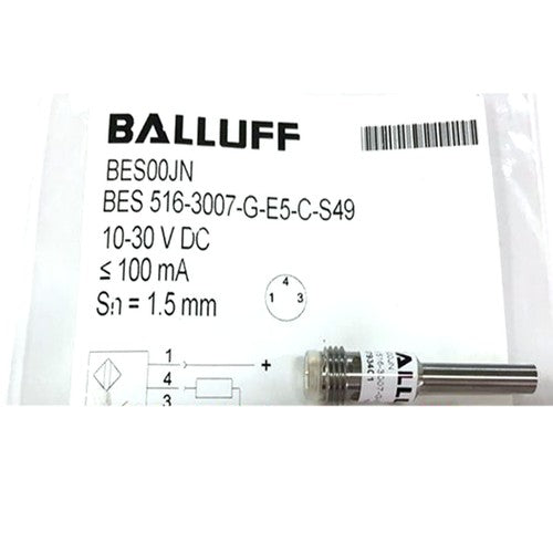 For BALLUFF BES 516-3007-G-E5-C-S49(BES00JN) Inductive Standard Sensors PNP