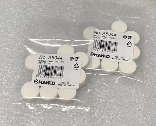 10pcs / package For A5044 Replacement to A1033 Ceramic Paper Filter