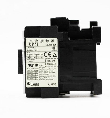 Shihlin S-P21 AC Magnetic Contactor 21A 110V