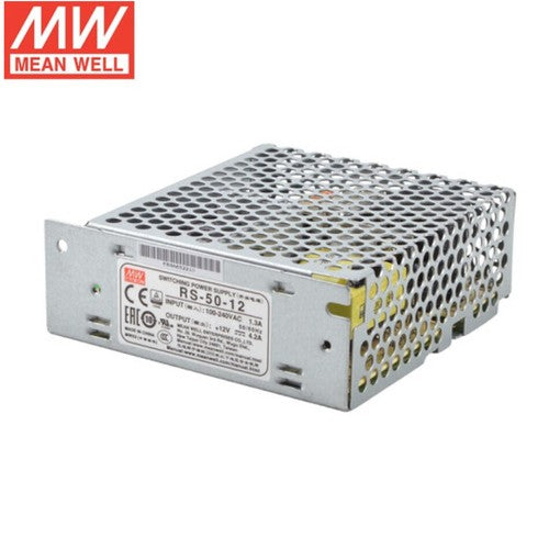 Mean Well RS-50 DC switching power supply 3.3/5/12/15/48V monitoring NES 1A3A10A