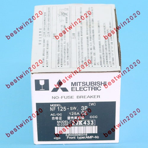 No-Fuse Breaker NF125-SW 3P NF125SW  Mitsubishi free ship