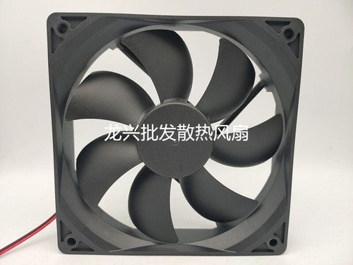 1 PCS SANYO Fan 9G1224A4D01 DC 24V 0.21A 12cm 12025 2 wire cooling fan