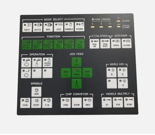 1PC   For   CNC Lathe Keyboard Membrane Keypad  KB09A1HCJ