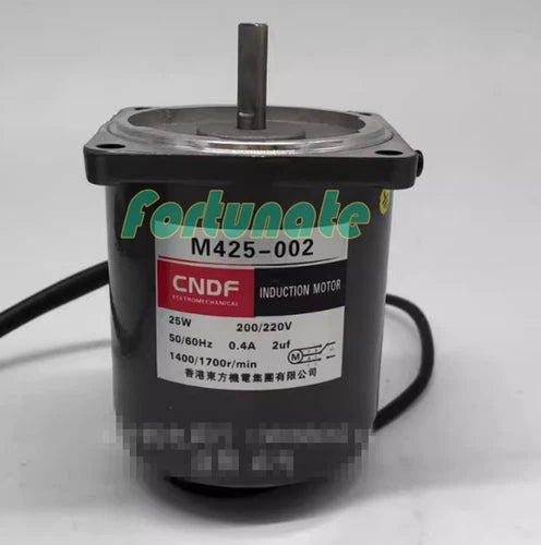 1PC  For M425-002 25W 220V Speed regulating single-phase optical shaft motor