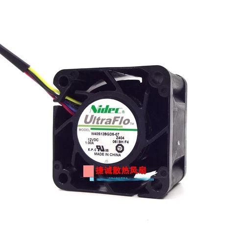 1PC  4CM Server Case Power Supply Fan  W40S12BGD5-07 12V 1.0A 4028