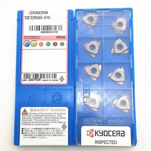 10Pieces/Box Kyocera TGF32R095-010 PR930 Carbide inserts Grooving blade