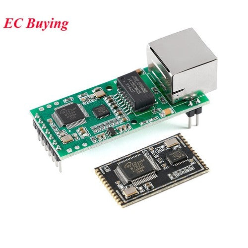FS100P Serial to Ethernet Converter Module USR-TCP232-T2 Tiny UART TTL to RJ45