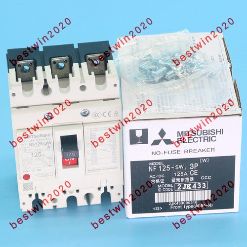 No-Fuse Breaker NF125-SW 3P NF125SW  Mitsubishi free ship