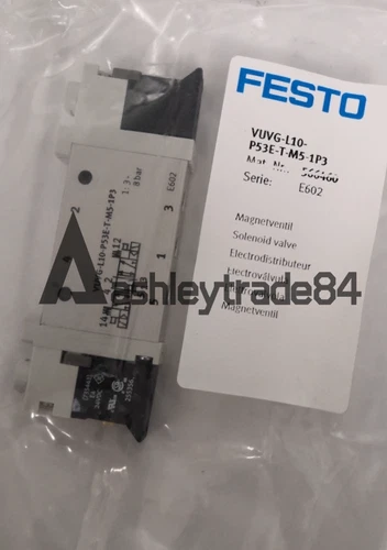 1PC  solenoid valve VUVG-L10-P53E-T-M5-1P3 566460
