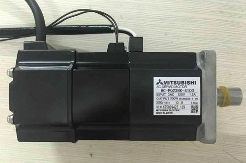 HC-PQ23BK-S100 1PC  Mitsubishi HCPQ23BKS100 AC Servo Motor ping