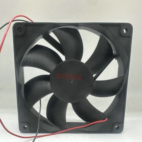 1 PCS Costech Fan D12A05SWB Z00 24VDC 0.25A 12025 12CM 2 wire cooling fan