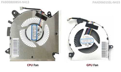 1PC for PAAD06015SL-N460 MS-1581 GF66 GL66 CPU GPU COOLING FAN