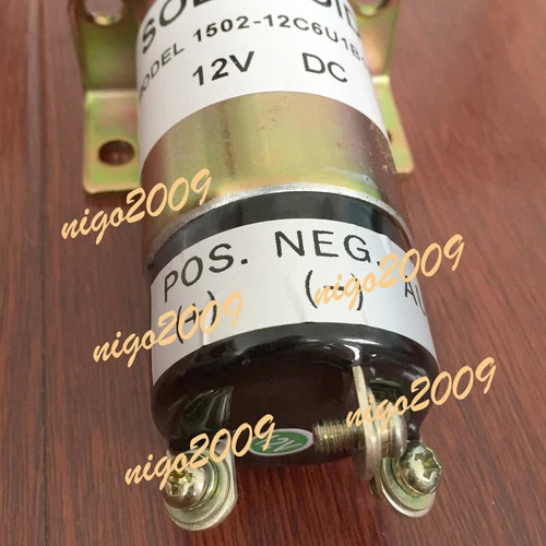 1PC Fit for   4.165 T6.3544 Series Engines 12V 12V 3-terminals Solenoid Valve