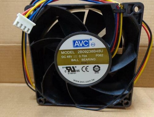 1pc AVC 2B09238B48U Cooling fan 4pin 48V 0.7A 92*92*38MM