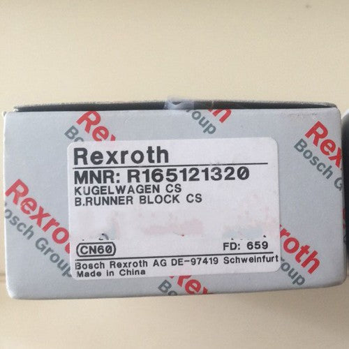 1pc  REXROTH rail carriage bearings R165121320 Fast Delivery