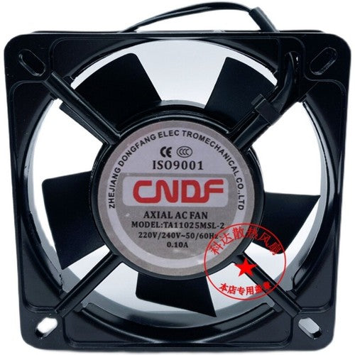 1 PCS CNDF Axial Fan TA11025MSL-2 Industrial Cooling Fan 12025 12cm 220V 2 wire