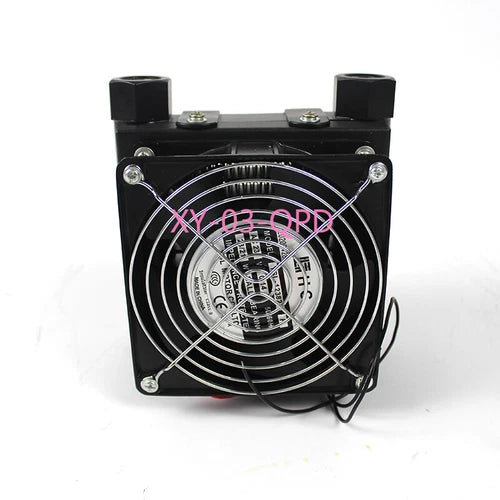 1X mini 5L/Min Air Cooler Oil Radiator Heat for CNC Hydraulic System AF0510T-CA