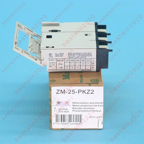 Eaton MOELLER ZM-25-PKZ2 motor protector in box Fast Shipping