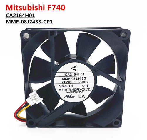 Mitsubishi F740 Inverter Fan CA2164H01 MMF-08J24SS-CP1 24V DC 0.20A 3-pin