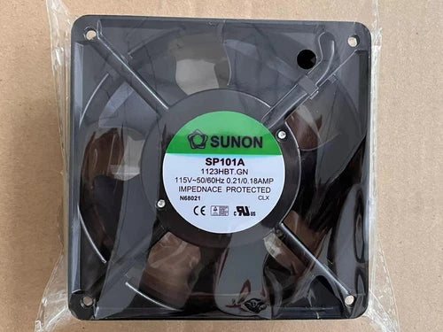 1X for   Aluminum frame chassis fan 115V 120*120*38MM  SP101A 1123HBT.GN