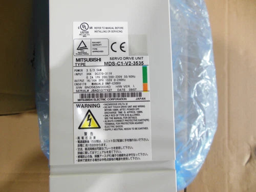 1PC  Mitsubishi MDS-C1-V2-3535 Serve Drive In Box Sealed