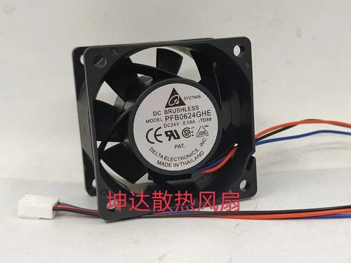 1X 60mm large airflow inverter cooling fan  PFB0624GHE 6038 24V 0.58A