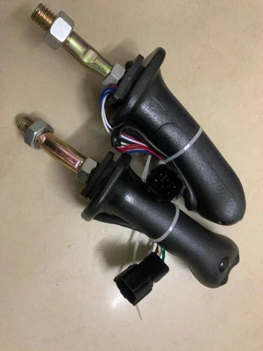 1 Pair  For   DX150 215 225 300 370-9C 3Button Excavator Joystick Handle