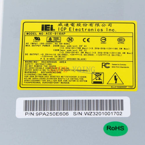 1PCS  Power Supply 150W ACE-916A ACE-916AP