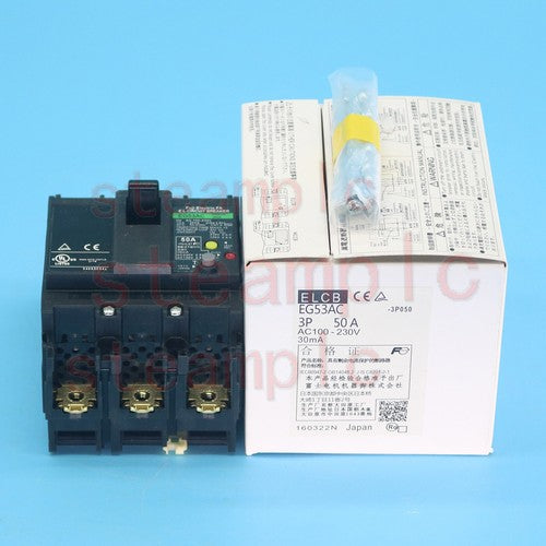 One  Circuit Breaker In Box For FUJI EG53AC 3P 50A Free Shipping