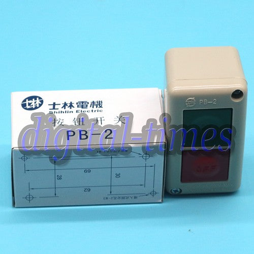 1PC  Shihlin PB-2 push button switch buckle switch Free shipping#LJ