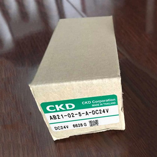 One For CKD  AB21-02-5-A-DC24V Solenoid Valve Free Shipping