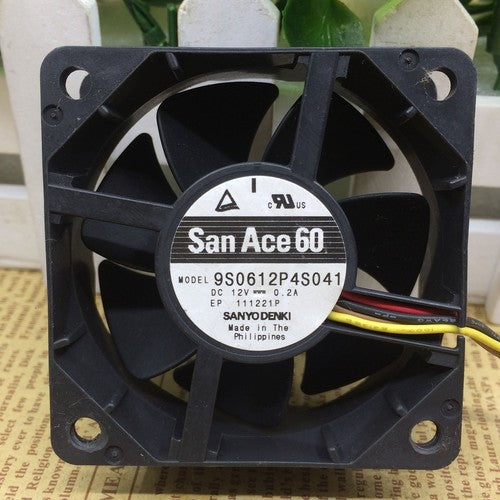 One For SANYO  9S0612P4S041 San Ace60 12V 0.2A cooling fan Free Shipping