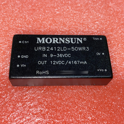 1pcs MORNSUN URB2412LD-50WR3 Power Module 24V to 12V 4167mA 50W