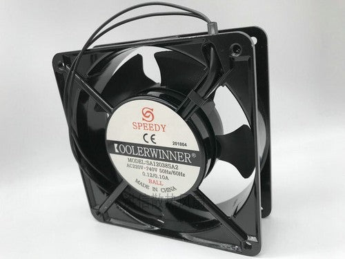 SPEEDY SA1238SA2 AC220V-240V 0.12/0.10A12038 12CM 120mm cabinet cooling fan