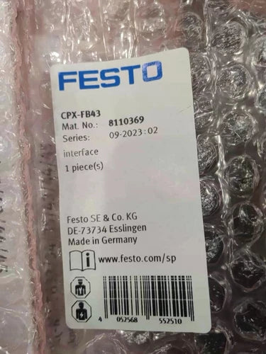 1PC Festo CPX-FB43 8110369 Valve Island Module Expedite Shipping