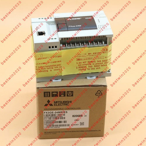 1PC  Mitsubishi In Box FX3GE-24MR/ES PLC Controller FREE SHIP