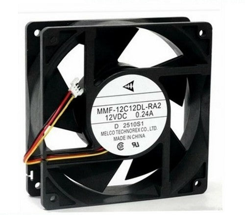 MMF-12C12DL-RA2 12VDC 0.24A 12CM 12038 3-pin Mitsubishi inverter fan