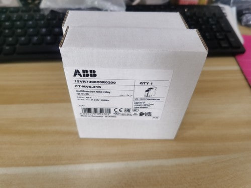 1PC  ABB CT-MVS.21S 1SVR730020R0200 Time Relay 0.05s-300h In Box