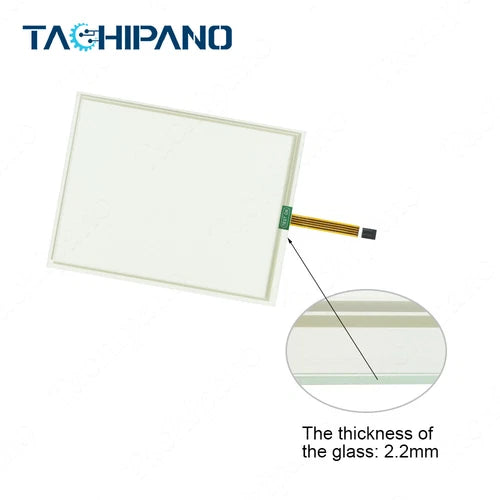 1SET Touch Screen Panel for 5AP1120.1043-C01 with Front Overlay 5AP1120.1043-C01