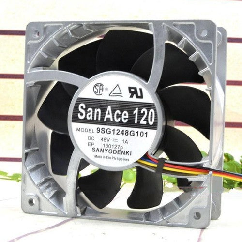 One For SANYO  9SG1248G101 48V 1A Cooling Fan Free Shipping