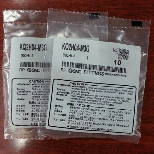 10pc/1bag  SMC KQ2H04-M3G Trachea connector Free shipping
