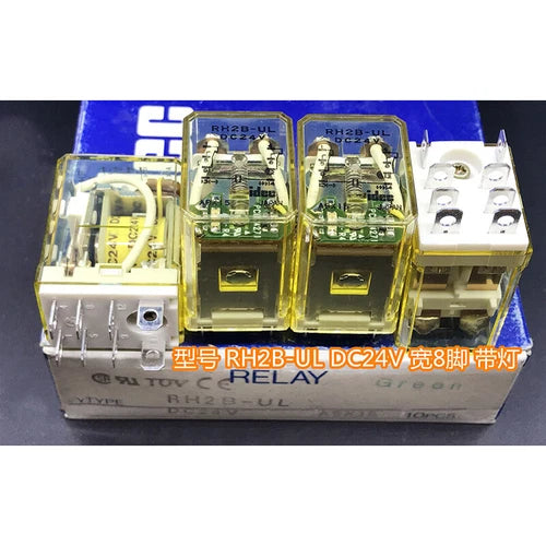 10PCS Power Relay 8Pins  RH2B-UL DC24V 24VDC