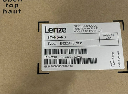 E82ZAFSC001 1PCS  Pro Lenze Function Module E82ZAFSC001 Free shipping