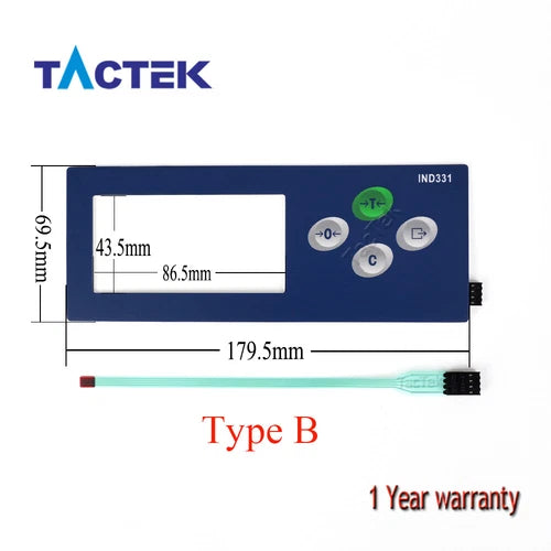 1PC  for  IND331 XK3141(IND331) Membrane Keypad Switch Keyboard