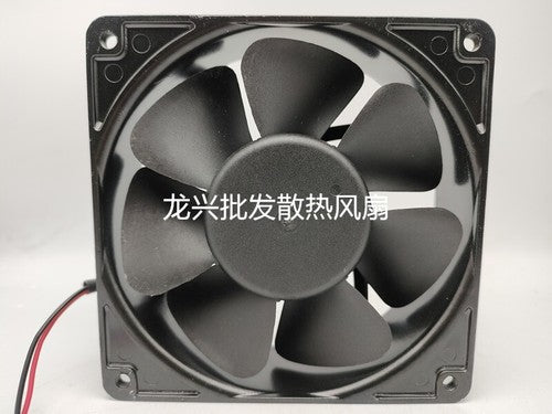 1 PCS Sanyo Fan 109E1224A105 DC24V 0.37A 12CM 2 Wire aluminum frame cooling fan