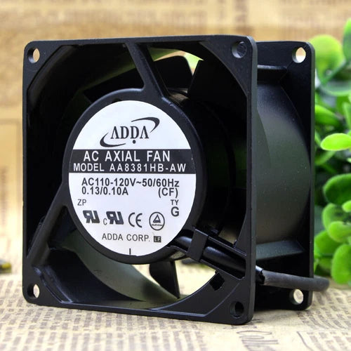 1pc 110V 0.13A 50/60Hz AC fan cooling fan AA8381HB-AW 8CM 80*80*38MM 8038